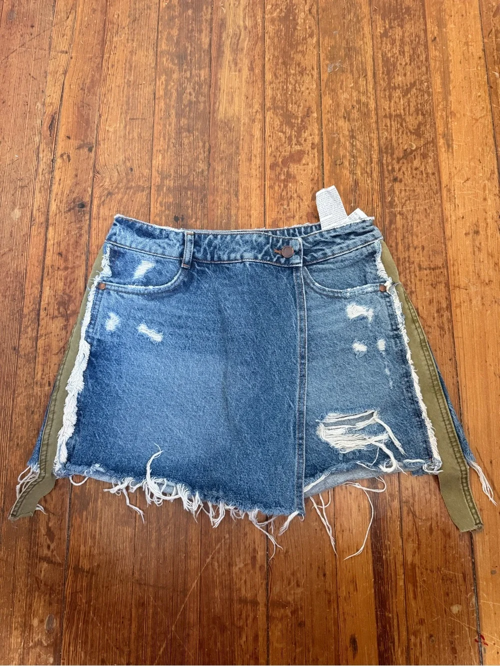 Zara denim skort